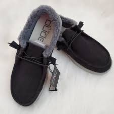 Hey dude men's thad chambray casual shoes $59.95. Hey Dude Shoes Hey Dude Womens Shoes Corduroy Black Poshmark