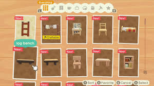The garden bench can be obtained from crafting, which requires 12× wood and 4× iron nugget. Park Bench Recipe Animal Crossing My Park