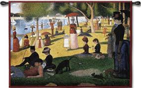 Check spelling or type a new query. Sunday Afternoon By Seurat Wall Tapestry Impressionist Style Painting H26 X W33