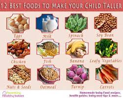 12 Best Foods To Make Your Child Taller How To Grow Taller Food To Increase Height Healthy Meals For Kids