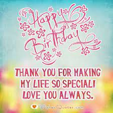 Thank you for all the good moments that you brought into my life. Romantic Birthday Wishes By Lovewishesquotes Birthday Quotes For Girlfriend Romantic Birthday Wishes Happy Birthday Quotes For Wife