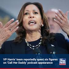 CALL HER EXTRAVAGANT: Harris campaign cash reportedly went to building a  set for Alex Cooper's VP interview, which ultimately garnered fewer than 1  million views