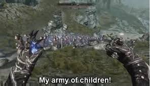Skyrim :: more in comments :: children (kids) :: elder scrolls :: gif (gif  animation, animated pictures) :: games / funny pictures & best jokes:  comics, images, video, humor, gif animation - i lol'd