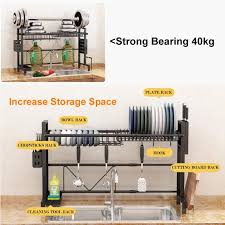 Assalamualaikum dan salam sejahtera guys.terlebih dahulu saya harap anda sihat² sentiasa dan happy sentiasa melalui kehidupan yg makin mcabar ini.video kali. Over Sink Dish Rack Dish Drainer Dish Drying Rak Pinggan Bekas Pinggan Mangkuk Cutlery Kitchen Storage