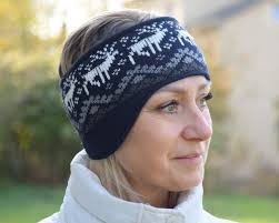 Knit Men Ear Warmers