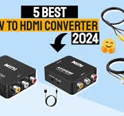 Best AV to HDMI Converter In 2024! || Top 5 AV to HDMI Adapters Review