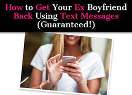 Jan 21, 2021 · in fact, if you suspect your boyfriend is cheating, then you'll finally get to the truth after you read this post. How To Get Your Ex Boyfriend Back Using Text Messages Guaranteed A New Mode