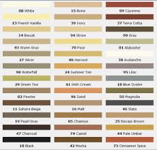 Mapei Grout Color Chart Joint De Carrelage