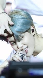 Jimin Blue Hair Bts Lyt At The Mercedes Benz Arena Berlin Day 1 181016 Park Jimin Bts Bts Jimin Park Jimin