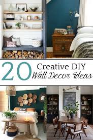 Diy wall art is one of the most fun and inexpensive ways to decorate your home. 20 Creative Diy Wall Decor Ideas For Your Blank Walls Bless Er House
