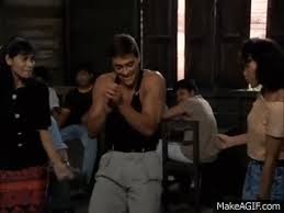 Gif bin is your daily source for funny gifs, reaction gifs and funny animated pictures! Kickboxer Jean Claude Van Damme Dance Hd On Make A Gif
