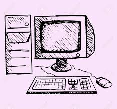 Ver más ideas sobre computadoras, reparacion de computadoras, reparación. Computadora De Escritorio Retro Con Monitor Teclado Y Mouse Estilo Doodle Dibujo De Ilustracion Ilustraciones Vectoriales Clip Art Vectorizado Libre De Derechos Image 50128297