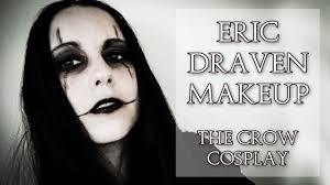 eric draven makeup tutorial the crow