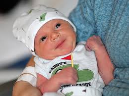 Everything is fresh and new in the world when you're less than two days  old. Just ask Asher Penrod