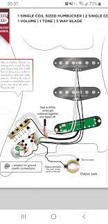 In general, an hsh configuration means that you have three pickups on your guitar: Wiring Diagram Needed For Hss Guitar With 1 Volume And 1 Tone Control Telecaster Guitar Forum