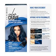 Clairol sells the hair makeup is many retailers around the country. Amazon Com Clairol Color Crave Semi Permanent Hair Dye Indigo Hair Color 1 Count Beauty