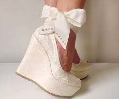 Ah les chaussures compensées ! Mariage Chaussures De Mariage Chaussures De Haies De Etsy