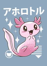 Download free books in pdf format. Kawaii Axolotl Poster By Vp Trinidad Displate Axolotl Cute Animals Poster Kawaii Posters