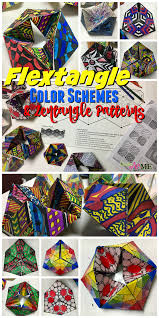 Flextangle Steam Art Project Fusing Math And Art Middle School Art Projects School Art Projects Art Education Projects