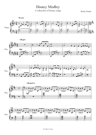 Free Free 340 Disney Songs Piano Sheet Music Pdf SVG PNG EPS DXF File
