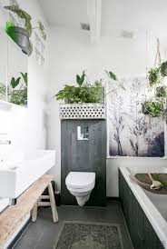 Decorar Con Plantas La Casa En Verde Decorar Mi Casa Diseno De Banos Banos Verdes Banos Shabby Chic