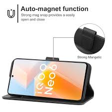 Leather Phone Case For vivo iQOO Neo6 ...
