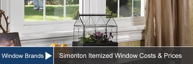 simonton window prices costs for installation and supply