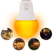 Yellow Bug Light Bulbs No Blue Light Outdoor E26 27 15w Mosquito Repellent Light Bulbs No Uv 570 590nm Wavelength Night Light Led Bulbs Tubes Aliexpress