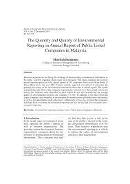 Additionally, we hope to offer an additional marketing channel for businesses to advertise their services, all this completely free of charge! Pdf The Quantity And Quality Of Environmental Reporting In Annual Report Of Public Listed Companies In Malaysia