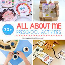 Activities for preschoolers that are perfect for 3 year olds, especially older 3 year olds that are 3 1/2 to 4 years old. 30 All About Me Theme Activities For Preschoolers