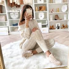 We did not find results for: Buy Women Autumn Winter Two Piece Set Knit Outfit Sweater Jumpers Pants Trousers Cicig
