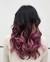 Black To Pink Ombre