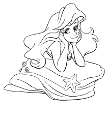 Kizicolor.com provides a large diversity of free printable coloring pages for kids, available in over 16 languages, coloring sheets, free colouring book, illustrations, printable pictures, clipart, black and white pictures, line art and drawings. Mickey Mouse Coloring Pages Baby Ariel