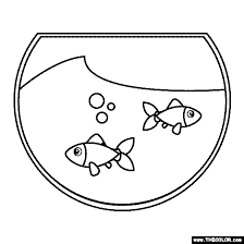6 fish tank coloring pages. Fish Tank Coloring Page