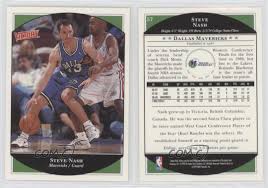 Steve nash net worth, biography, age, height, dating, relationship records, salary, income, cars, lifestyles & many more details have been updated below. 1999 00 Victory Steve Nash 57 Hof Ebay