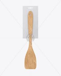 Download Wooden Kitchen Turner Mockup In Packaging Mockups On Yellow Images Object Mockups PSD Mockup Templates