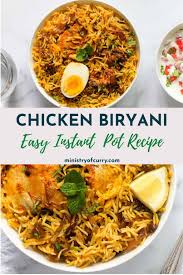 Maybe you would like to learn more about one of these? Instant Pot Chicken Biryani Ministry Of Curry