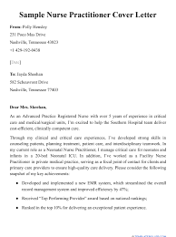 One should always put in a tempting cover letter template whilst sending a job application. Sample Nurse Practitioner Cover Letter Download Printable Pdf Templateroller