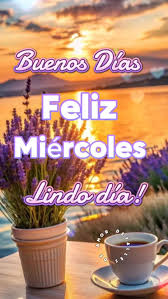 Feliz Miércoles: Mensajes de Buen Día y Bendiciones