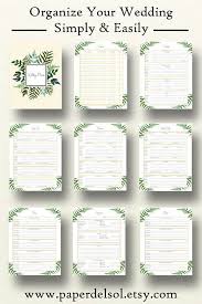 Bohemian Printable Wedding Planner Wedding Planner Binder Wedding Planning Book Wedding Planner Book