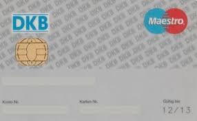 Bank Card Dkb Deutsche Kreditbank Ag Dkb Germany Federal Republic Col De Ms 0063 02