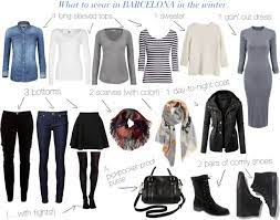 What To Wear In Barcelona In The Winter Latitude 41 Winter Travel Outfit What To Wear Travel Clothes Women
