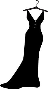 Black And White Fashion Woman Clipart Riblackandreddress04 Png Dress Templates Paper Dress Vector Clothes