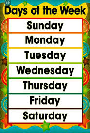 Names Of The Days Of The Week History In 2020 Days Of The Week Activities Learning English For Kids Free Days Of The Week Printables