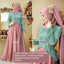 Model baju pesta anak remaja. Gaun Pesta Wanita Muslimah Gratis Pasmina Gaun Muslim Dress Gamis Remaja Muslimah Hijab Muslim Abg Casual