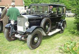 1927 Praga Alfa 20hp Sedan