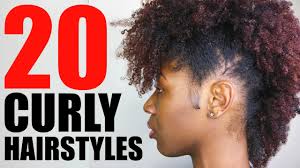 However, natural african american hair can be extremely beautiful, especially with a few basic methods of styling. 20 Curly Natural Hairstyles Short Medium Hair Youtube