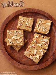 Gur Papdi Recipe Sukhdi Recipe Gujarati Gol Papdi Recipe Recipe Jaggery Recipes Recipes Chaat Recipe