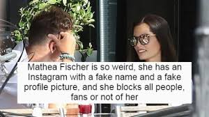 Goretzka has not married yet but he was reported to be dating mathea fischer. Mathea Fischer Tumblr Posts Tumbral Com