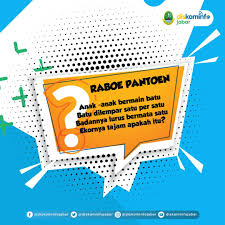 We did not find results for: Diskominfo Jabar Su Twitter Yuk Sobat Ikut Teka Teki Raboepantoen Anak Anak Bermain Batu Batu Dilempar Satu Persatu Badannya Lurus Bermata Satu Ekornya Tajam Alakah Itu Jadi Apa Jawaban Dari Pantun